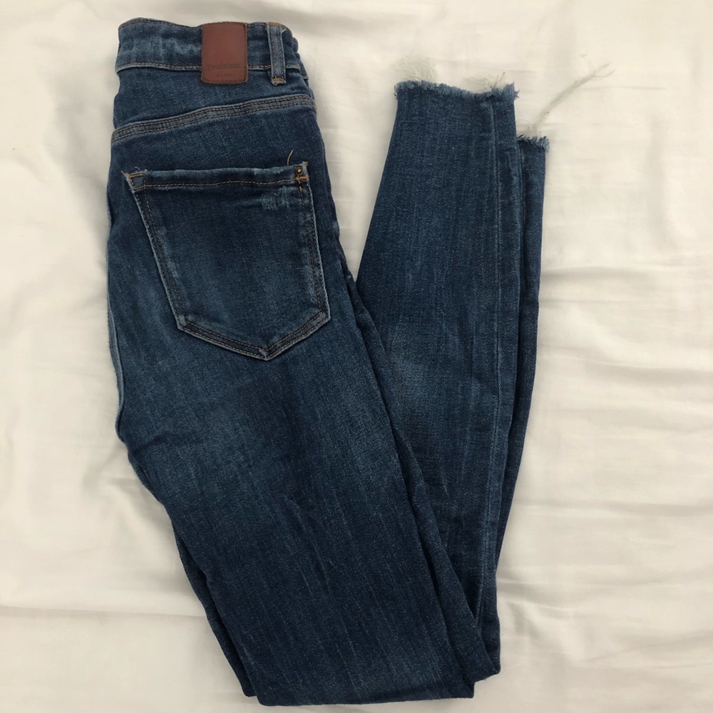 Dark Wash Zara Skinny Jeans